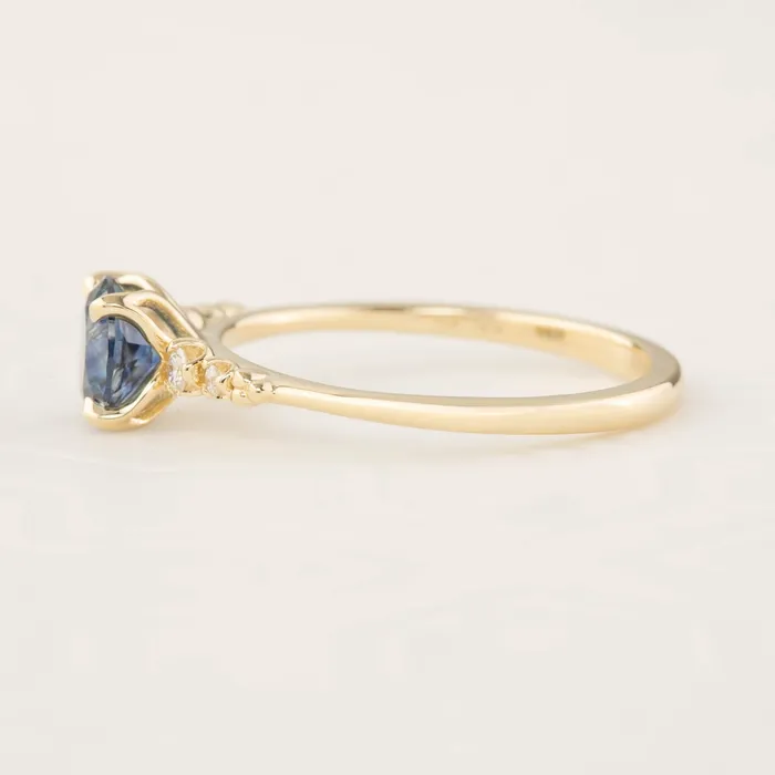 Envero Jewelry Rings Estel Luxe Ring 096ct Teal Blue Montana Sapphire One of a kind Envero Jewelry Rings Estel Luxe Ring 096ct Teal Blue Montana Sapphire One of a kind