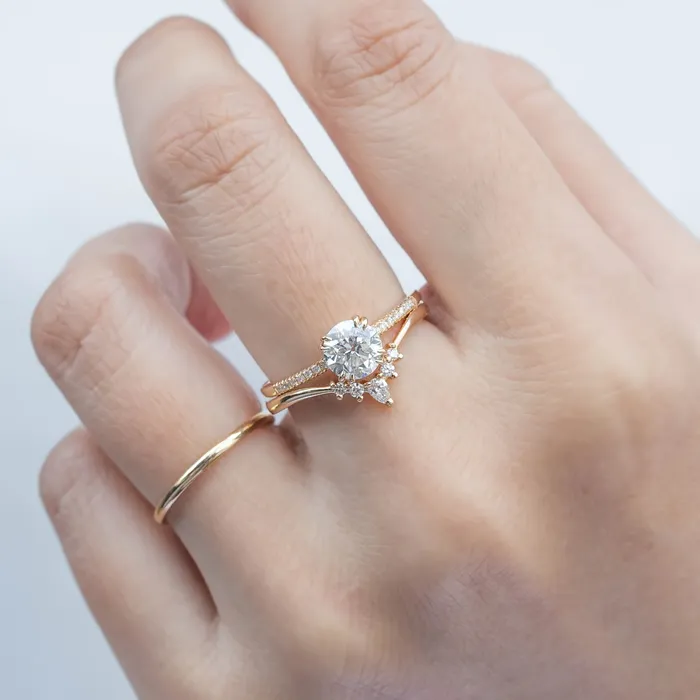 Envero Jewelry Rings Gloria Petite Tiara Ring Envero Jewelry Rings Gloria Petite Tiara Ring