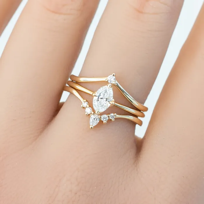 Envero Jewelry Rings Gloria Petite Tiara Ring Envero Jewelry Rings Gloria Petite Tiara Ring
