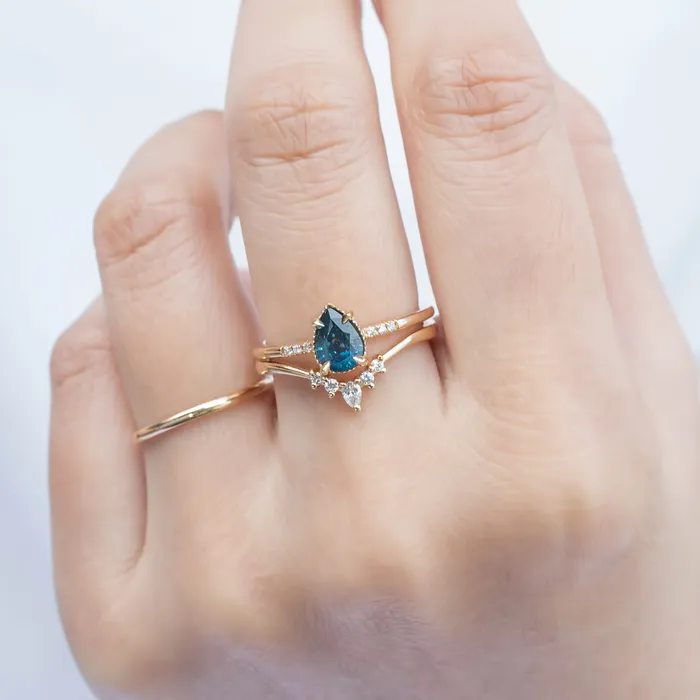Envero Jewelry Rings Gloria Petite Tiara Ring Envero Jewelry Rings Gloria Petite Tiara Ring