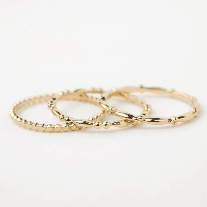 Envero Jewelry Rings Stacking Ring Set of 3