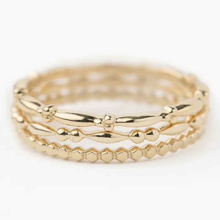 Envero Jewelry Rings Stacking Ring Set of 3