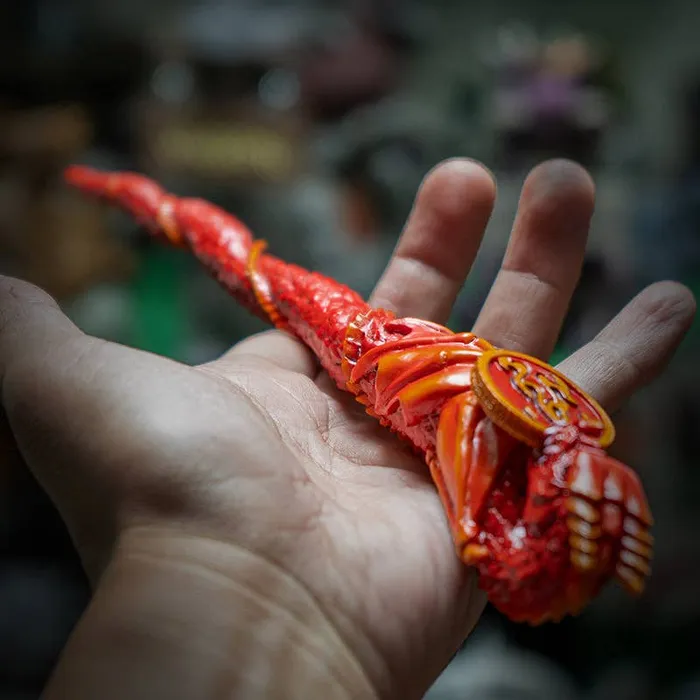 Fire Dragon Wand PACIFIC GIFTWARE Earrings