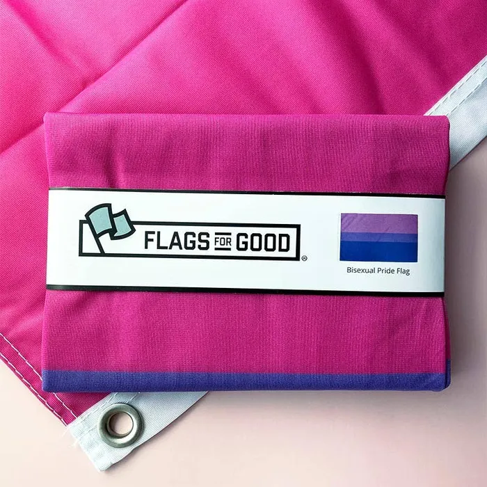 Flags For Good Earrings Bisexual Bi Pride Flag