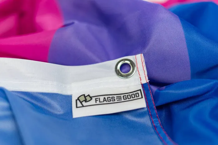 Flags For Good Earrings Bisexual Bi Pride Flag