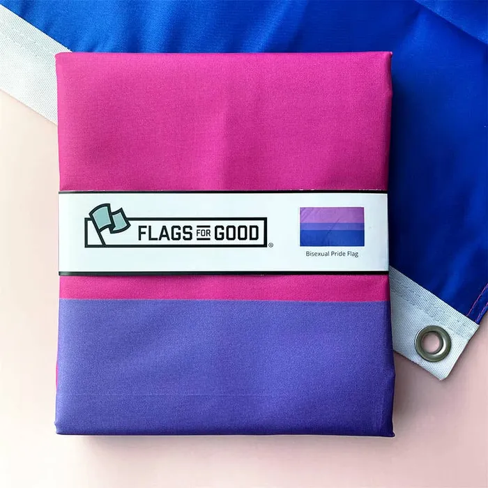 Flags For Good Earrings Bisexual Bi Pride Flag