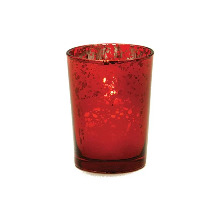 Galore Home Necklaces Tealight Candle Holder Antique Red