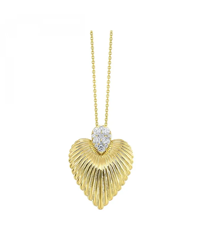 GemsOne Necklaces 14K YG Diamond Pendant PD410044YD