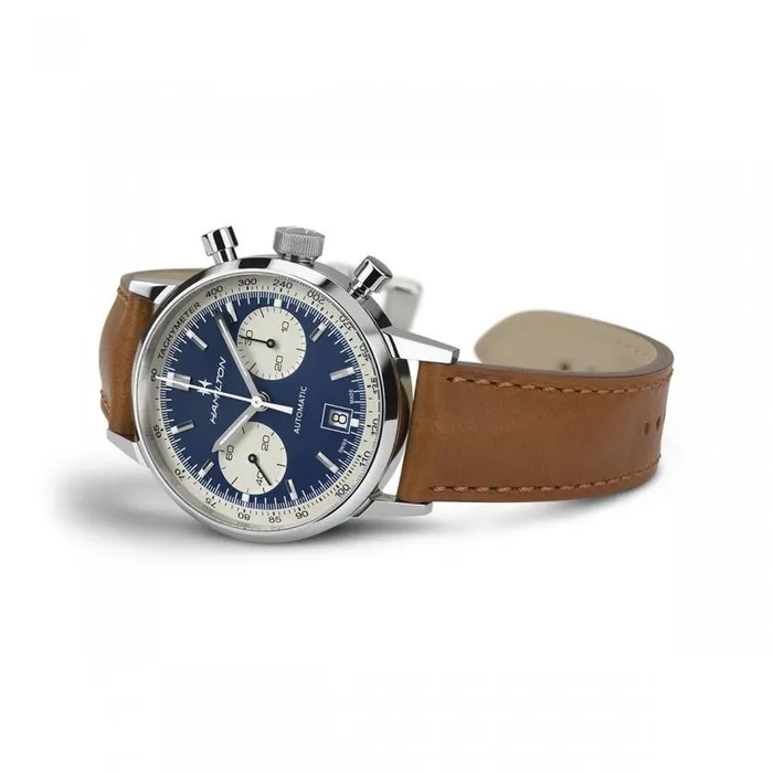 HAMILTON Earrings HamiltonAMERICAN CLASSIC INTRAMATIC AUTOMATIC CHRONO 40mm H38416541