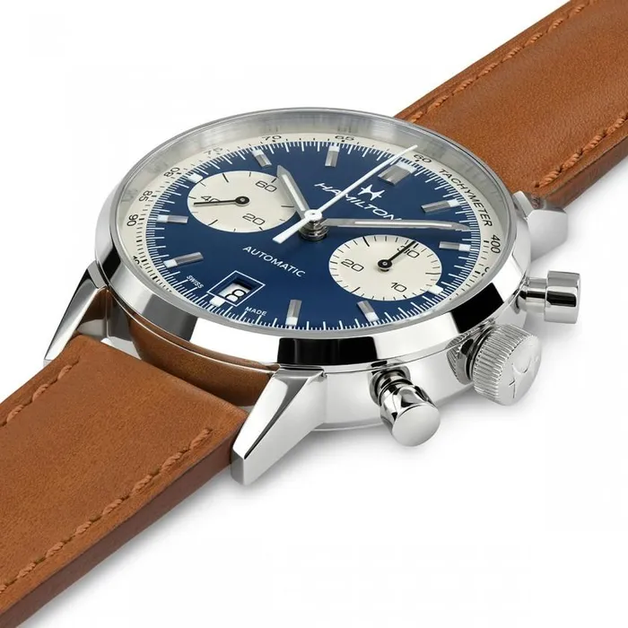 HAMILTON Earrings HamiltonAMERICAN CLASSIC INTRAMATIC AUTOMATIC CHRONO 40mm H38416541