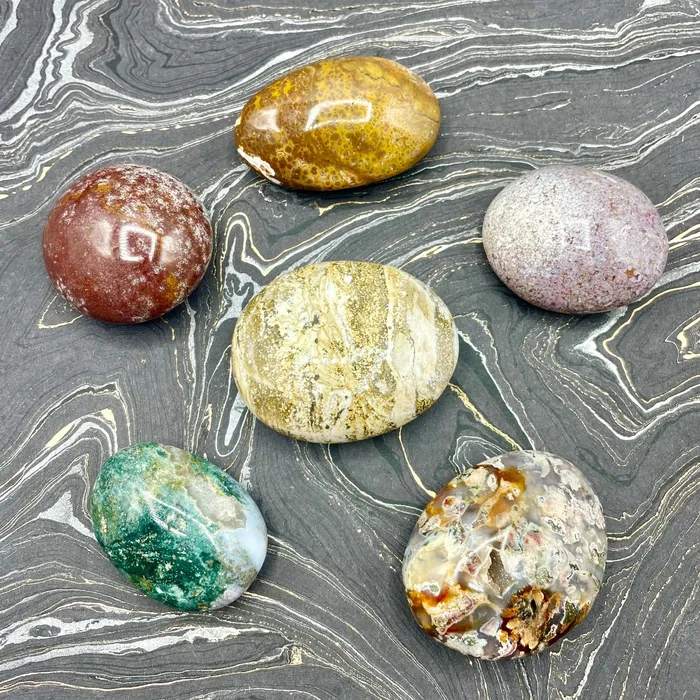 Jensen Rocks Necklaces Ocean Jasper Palm Stone