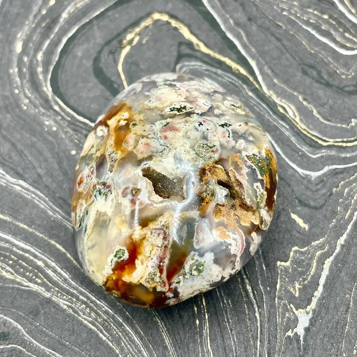 Jensen Rocks Necklaces Ocean Jasper Palm Stone Jensen Rocks Necklaces Ocean Jasper Palm Stone