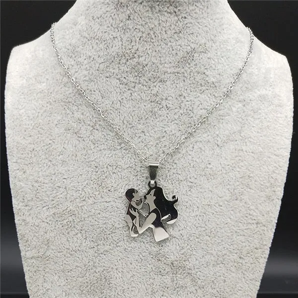 Juzan Jewelry Necklaces Mom Daughter Necklace