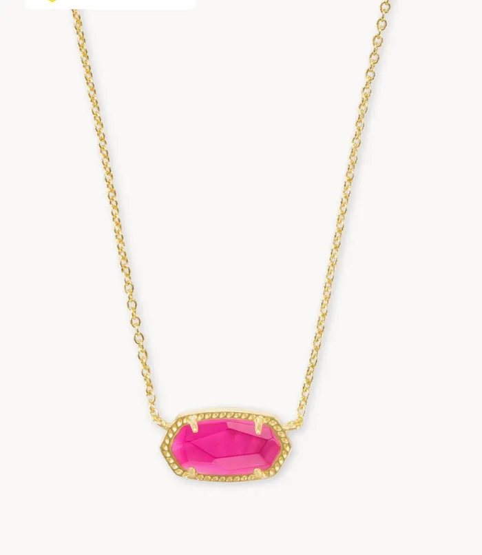 KENDRA SCOTT Boxed Elisa Gold Pendant Necklace in Azalea Illusion 9608862700 KENDRA SCOTT Necklaces KENDRA SCOTT Boxed Elisa Gold Pendant Necklace in Azalea Illusion 9608862700 KENDRA SCOTT Necklaces