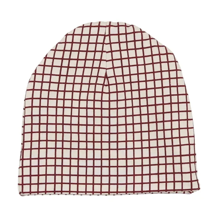 Lil Legs Earrings Lil Legs Printed Bonnet Red Windowpane