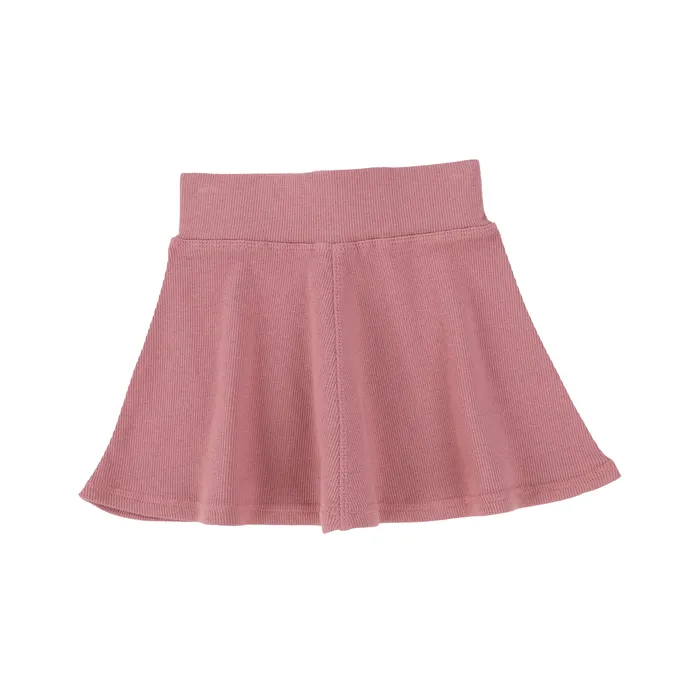 Lil Legs Earrings Lil Legs Ribbed Skirt Blush