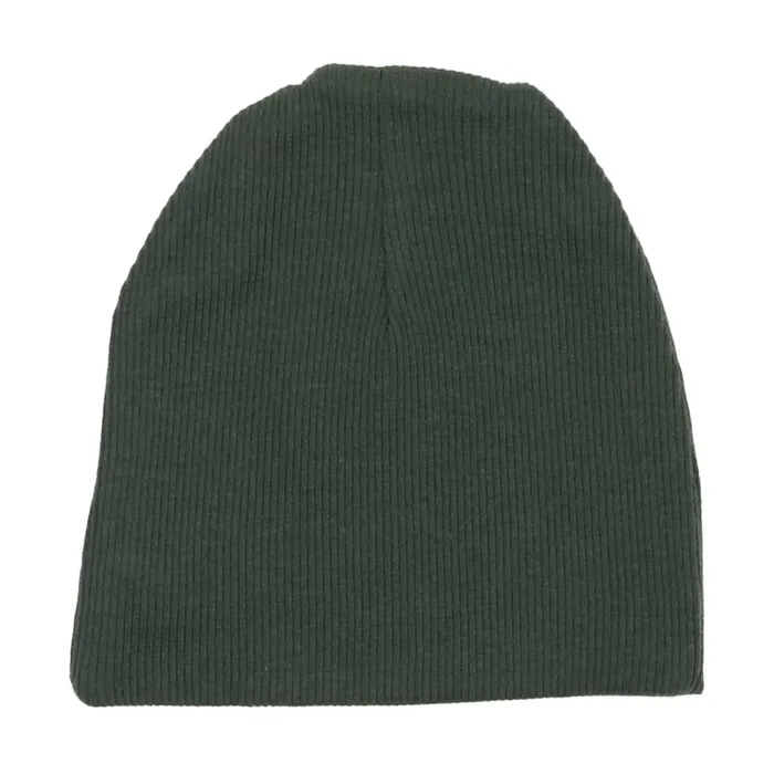 Lil Legs Ribbed Beanie Green Lil Legs Earrings