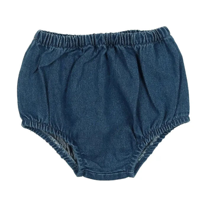 Lil Legs Rings Lil Legs Denim Bloomers Blue Denim