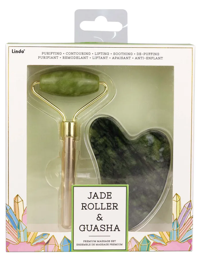 Lindo Necklaces Jade Guasha Mini Roller
