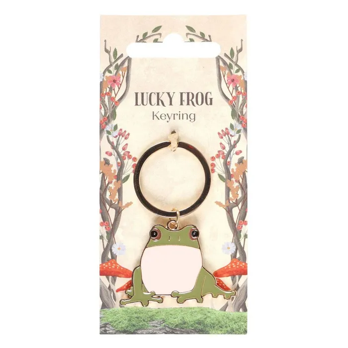 Lucky Frog Keyring Something Different Wholesale Necklaces