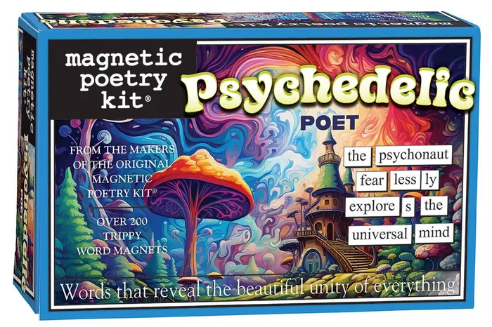 Magnetic Poetry Psychedelic Magnetic Poetry Kit Earrings