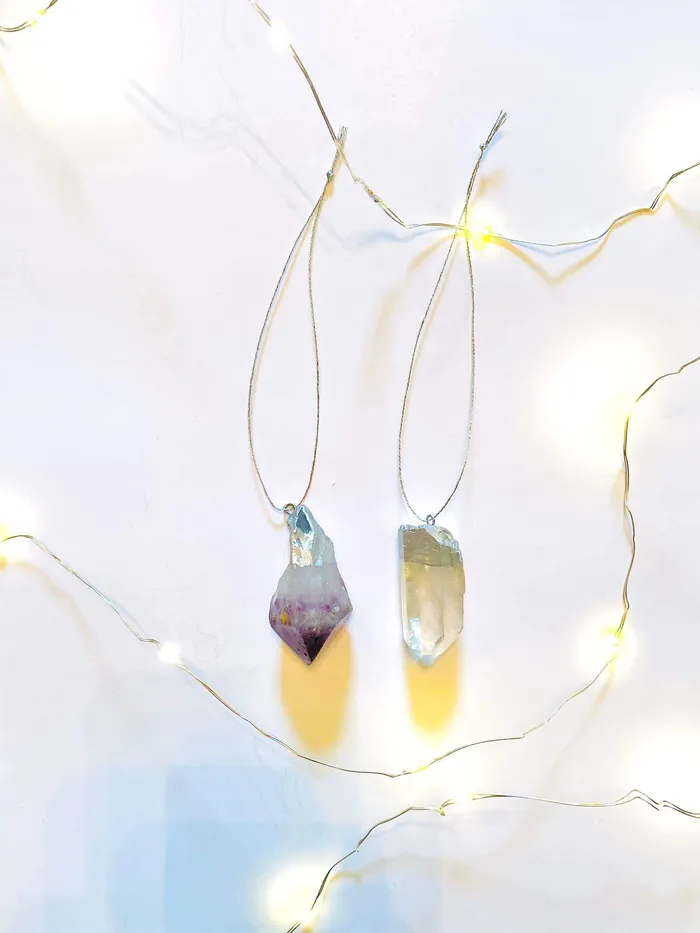 Maple Love Earrings Crystal Ornament