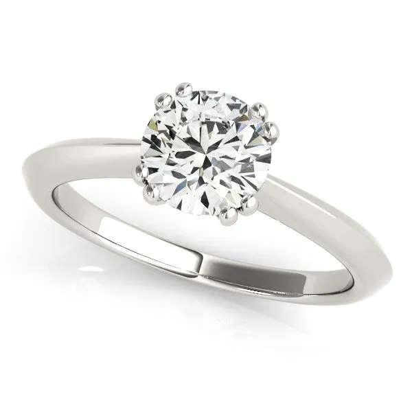 MayaMila Rings 14k White Gold Double Prong Set Solitaire Diamond Engagement Ring 1 cttw MayaMila Rings 14k White Gold Double Prong Set Solitaire Diamond Engagement Ring 1 cttw