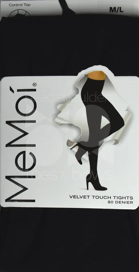 Memoi Earrings Memoi Ladies Velvet Touch 80 Denier Opaque Tights MO313