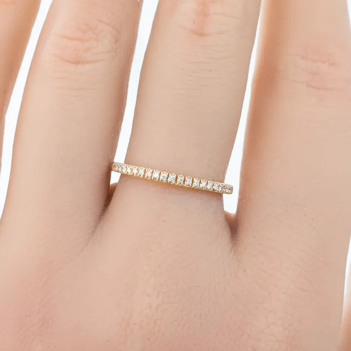 Meteor Diamond Band 16mm Envero Jewelry Rings Meteor Diamond Band 16mm Envero Jewelry Rings