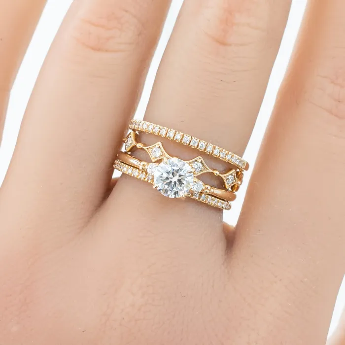 Meteor Diamond Band 16mm Envero Jewelry Rings Meteor Diamond Band 16mm Envero Jewelry Rings