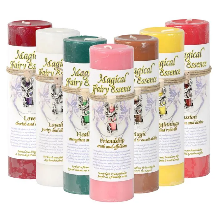 Necklaces Benjamin International Magical Fairy Essence Candle With Pendant