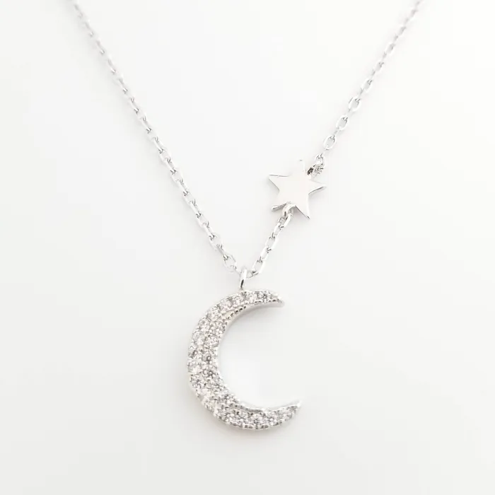 Necklaces ellie k co Moon Star Necklace