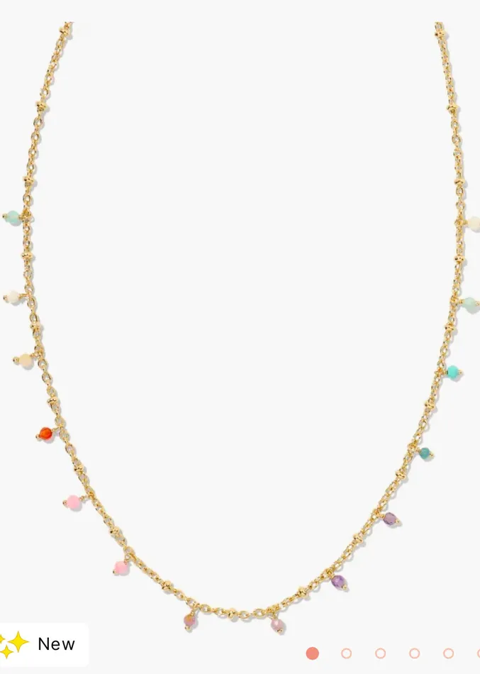 Necklaces Kendra Scott KENDRA SCOTT Camry Gold Beaded Strand Necklace in Pastel Mix 9608803511 Necklaces Kendra Scott KENDRA SCOTT Camry Gold Beaded Strand Necklace in Pastel Mix 9608803511