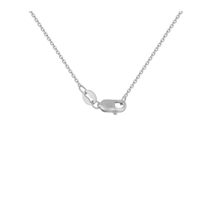 Necklaces MayaMila Diamond Chevron Pendant in 14k White Gold 13 cttw
