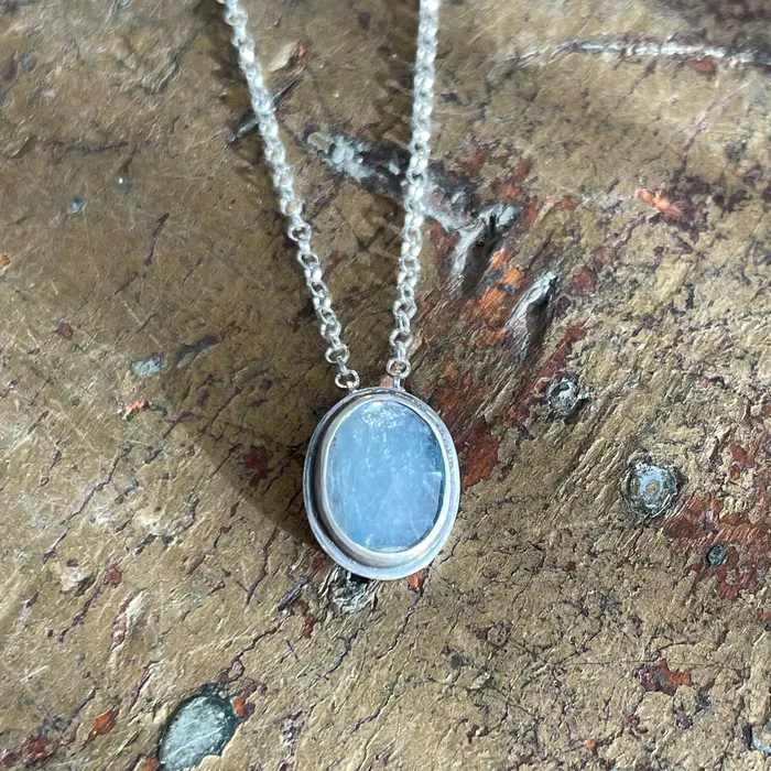 Necklaces THE OPAL Kyanite Pendant Necklace