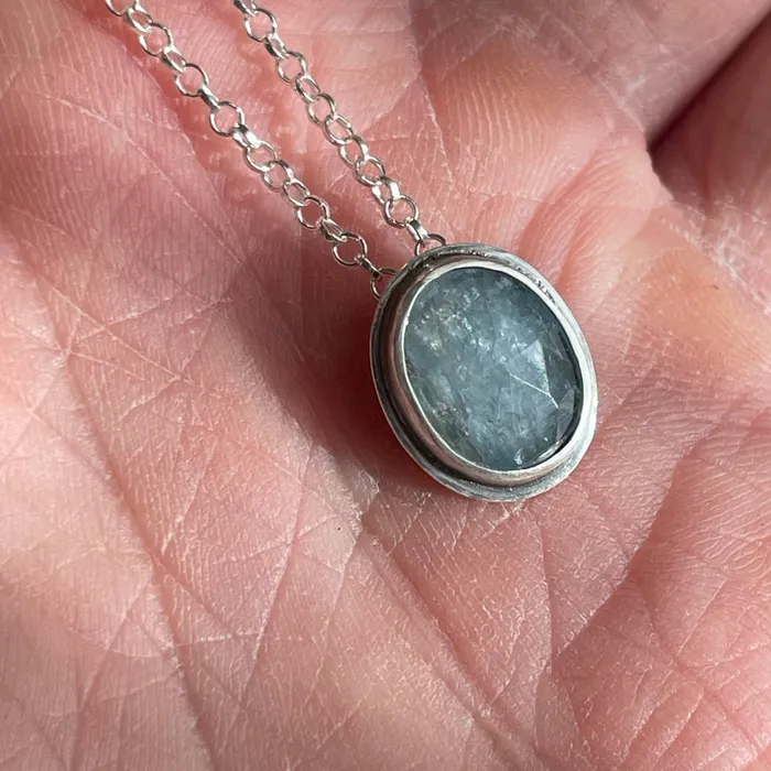 Necklaces THE OPAL Kyanite Pendant Necklace Necklaces THE OPAL Kyanite Pendant Necklace