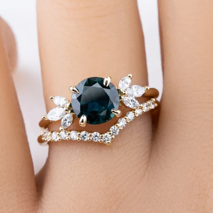 Nova Ring 196ct Deep Blue Queensland Sapphire 14k Yellow Gold One of a kind Envero Jewelry Rings Nova Ring 196ct Deep Blue Queensland Sapphire 14k Yellow Gold One of a kind Envero Jewelry Rings