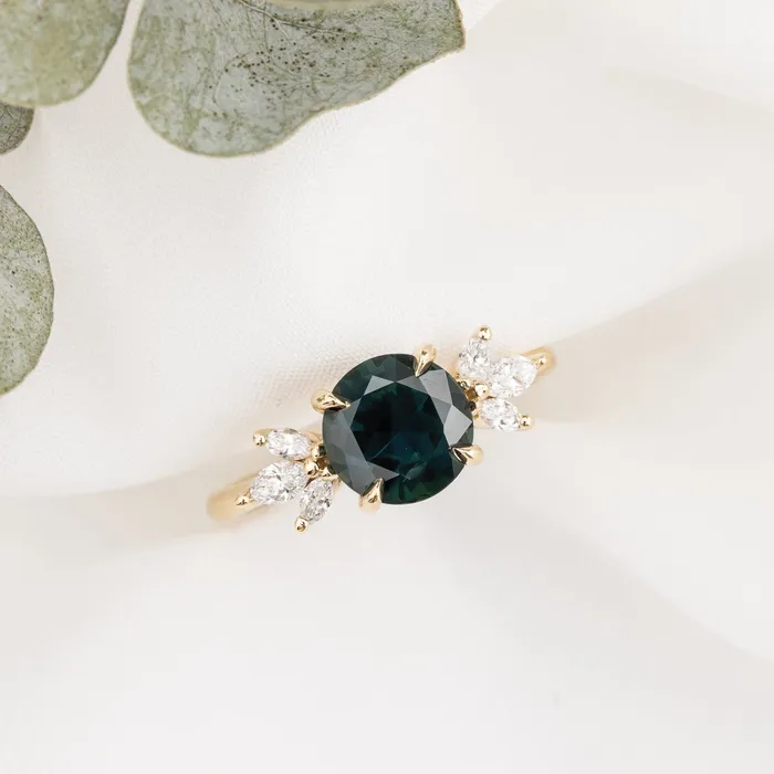 Nova Ring 196ct Deep Blue Queensland Sapphire 14k Yellow Gold One of a kind Envero Jewelry Rings Nova Ring 196ct Deep Blue Queensland Sapphire 14k Yellow Gold One of a kind Envero Jewelry Rings