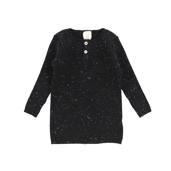 Rings Analogie Analogie Pocket Sweater Black Speckle