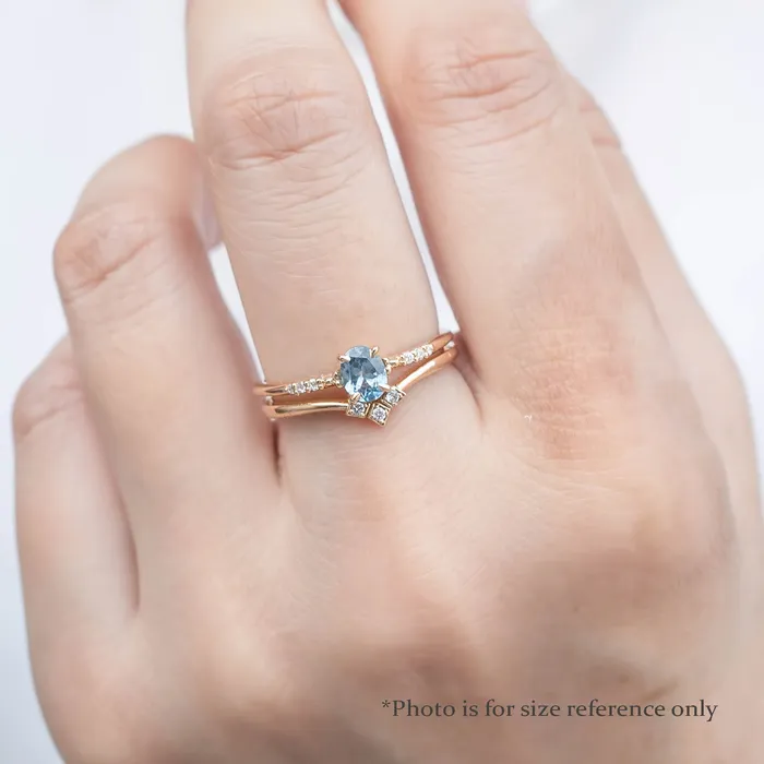 Rings Eloise Ring 5x4mm 045ct Green Montana Sapphire 14k Rose Gold Envero Jewelry Rings Eloise Ring 5x4mm 045ct Green Montana Sapphire 14k Rose Gold Envero Jewelry