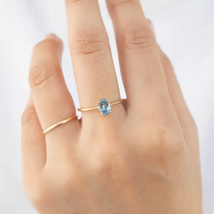 Rings Envero Jewelry Nina Ring 086ct Blue Montana Sapphire One of a kind Rings Envero Jewelry Nina Ring 086ct Blue Montana Sapphire One of a kind