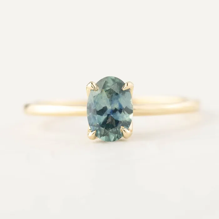 Rings Envero Jewelry Sara Ring 100ct Parti Blue Green Montana Sapphire One of a kind Rings Envero Jewelry Sara Ring 100ct Parti Blue Green Montana Sapphire One of a kind