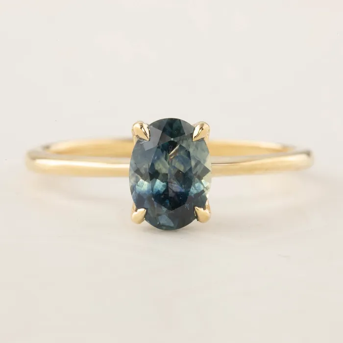 Rings Envero Jewelry Sara Ring 132ct Blue Montana Sapphire One of a kind