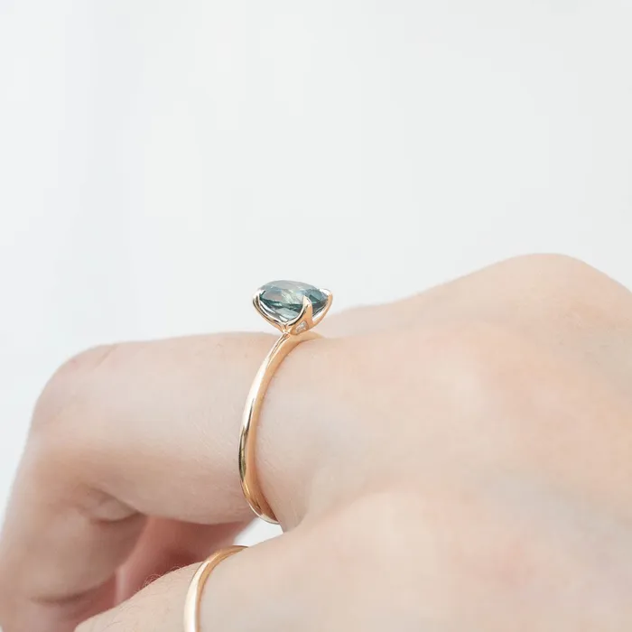 Rings Envero Jewelry Sara Ring 132ct Blue Montana Sapphire One of a kind Rings Envero Jewelry Sara Ring 132ct Blue Montana Sapphire One of a kind