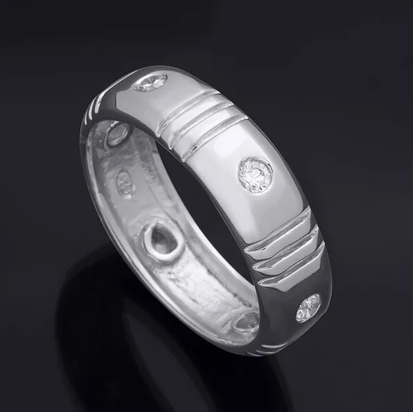 Rings MayaMila Jewelry Mens Solid Sterling Silver Ring