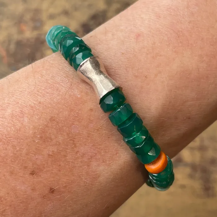 Riverstone Bracelets Green Onyx Shazam Bracelet Riverstone Bracelets Green Onyx Shazam Bracelet
