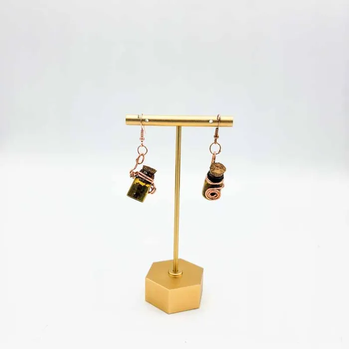 Sangoma LLC Earrings WireWrapped Dangle Earrings