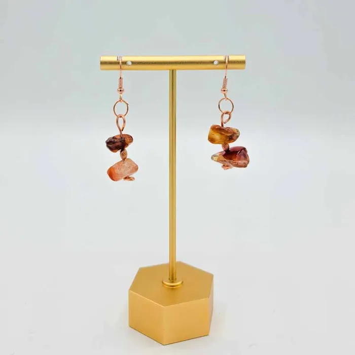 Sangoma LLC Earrings WireWrapped Dangle Earrings