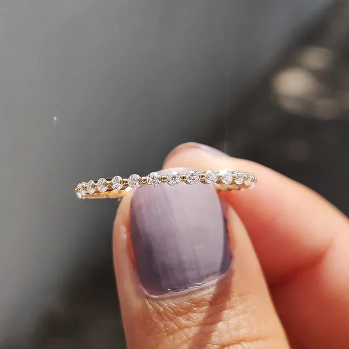 shine of diamond Rings Sale Simple Yellow Gold Full Eternity Wedding Band In Sterling Silver shine of diamond Rings Sale Simple Yellow Gold Full Eternity Wedding Band In Sterling Silver
