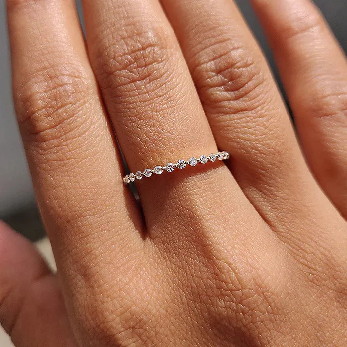 shine of diamond Rings Sale Simple Yellow Gold Full Eternity Wedding Band In Sterling Silver shine of diamond Rings Sale Simple Yellow Gold Full Eternity Wedding Band In Sterling Silver